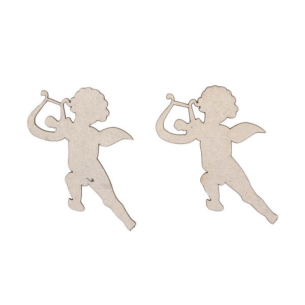 Заготовка из картона Ангелочек, 40х35 мм, 2 шт, Астра