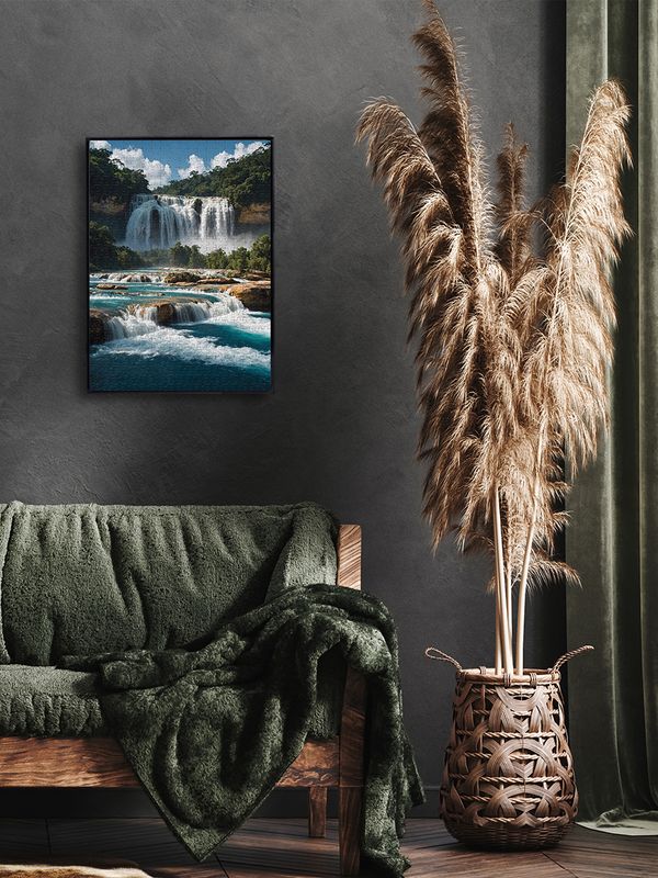 Пазл. Премиальная коллекция 500 элементов, TOP-PZL-500/12 Водопады Агуа-Асуль, Фрея