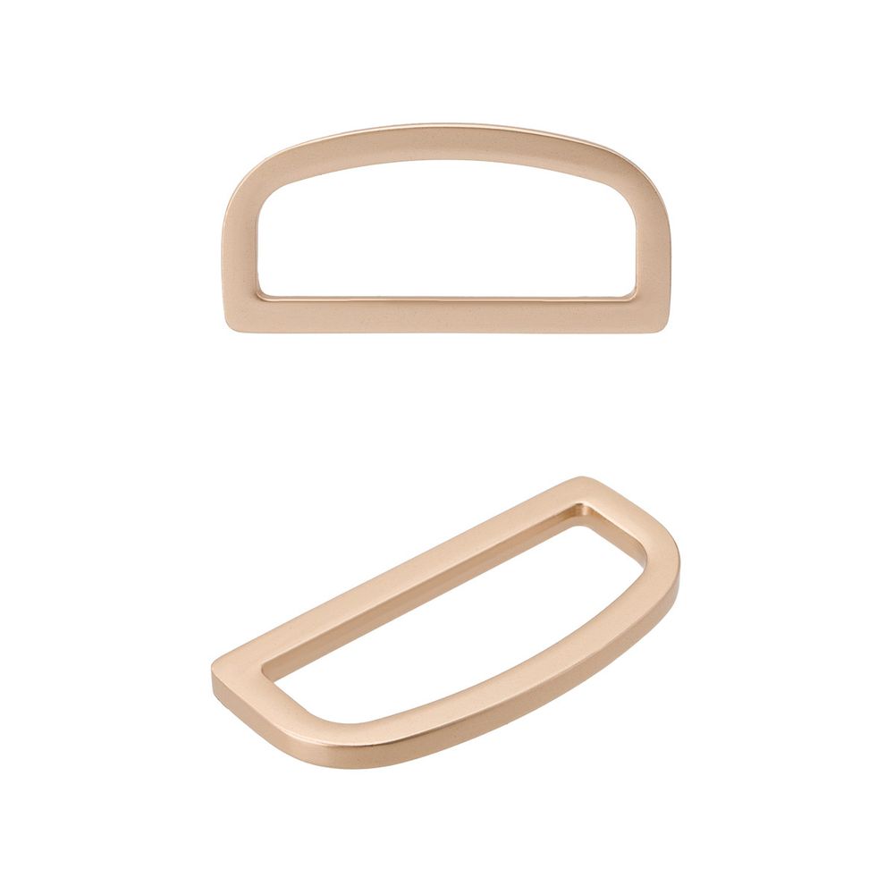 Полукольцо литое металл 30мм (36х17мм), золото, MB2345, 6 шт