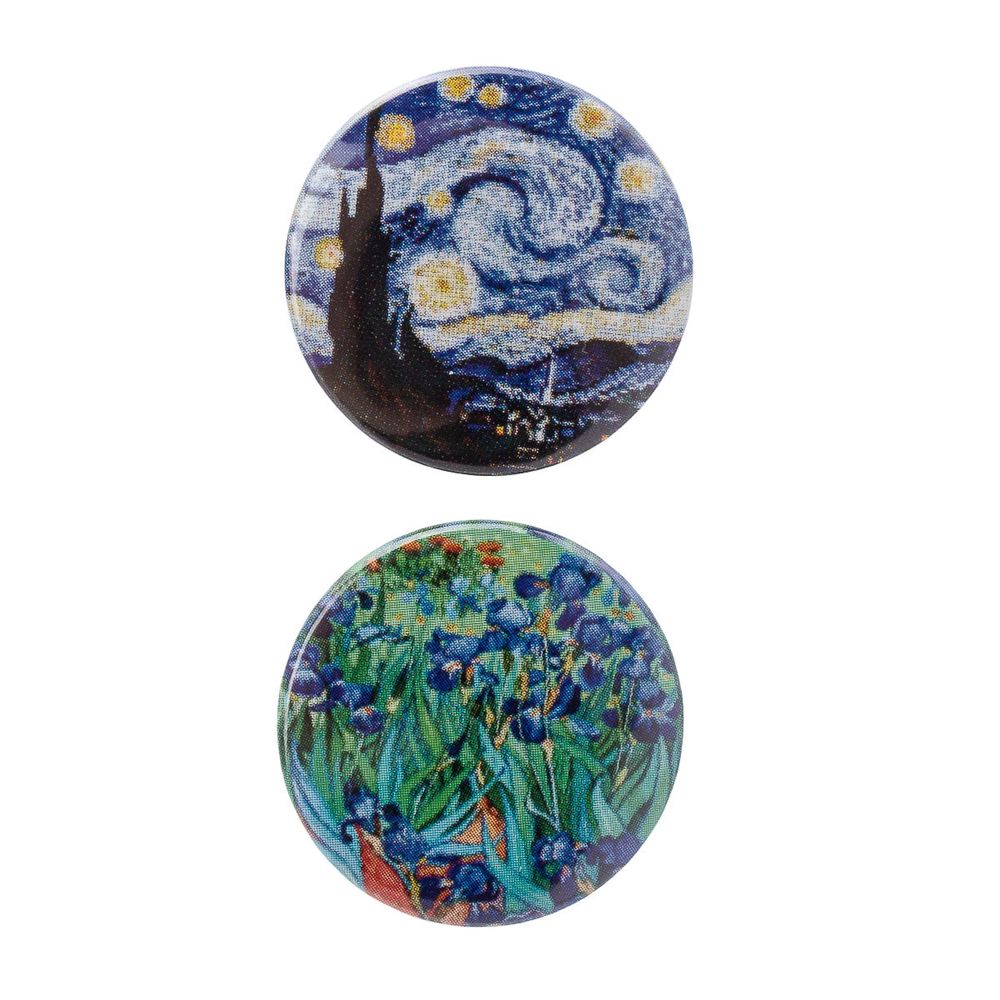 Магнитные игольницы (набор) 25х3 мм, Шедевры Ван Гога, 2 шт, Hobby&amp;Pro
