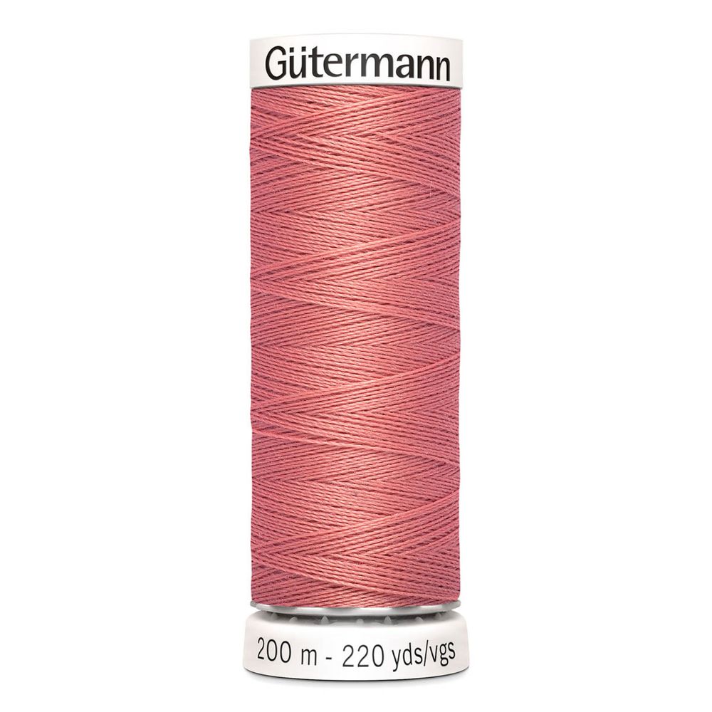Нитки универсальные Gutermann Sew-all, 200м, 080 перламутрово-розовый
