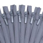 Молния спираль (витая) Arta Т5 (5 мм) 1 зам., н/раз., 18 см, цв. 243 серый, уп.10 шт