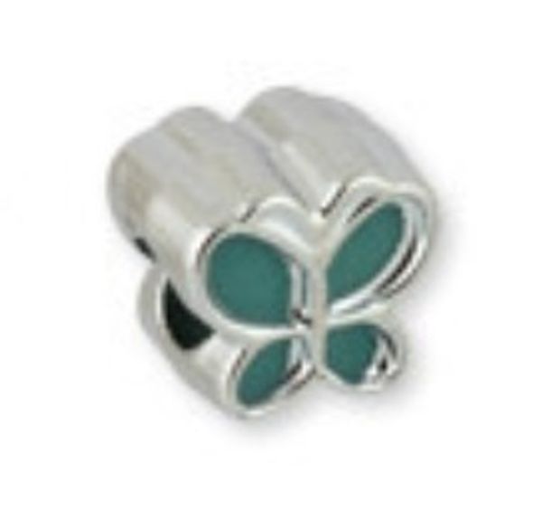 Бусины акрил 10х9 мм, 5 шт, №07 бирюзовый, Zlatka BLM-05