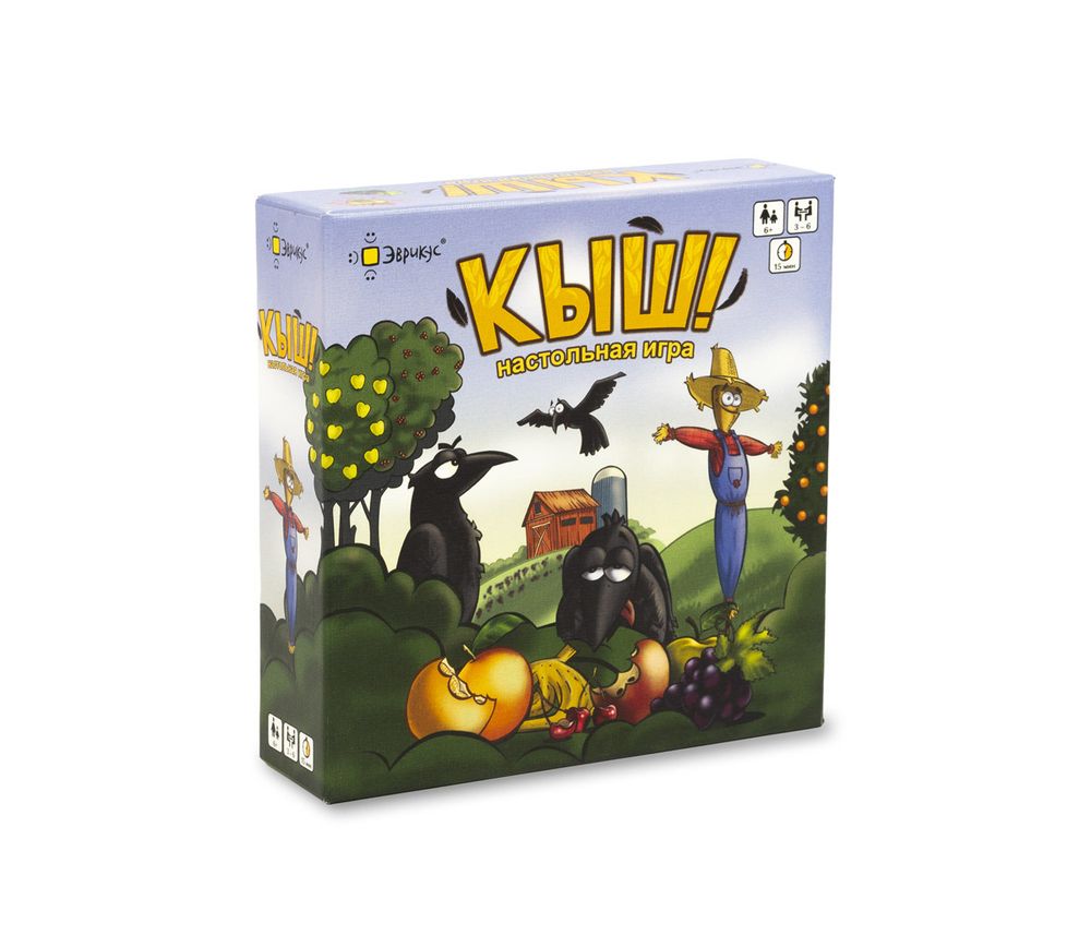 Игра настольная Кыш!, Эврикус BG-11036