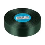 Лента атласная 1-сторонняя 25.0 мм / 33±2 метра, 036 т-изумрудный, Gamma