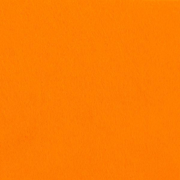 Фетр листовой мягкий 2.2 мм, 20х30 см, 5 шт, СН901люмин.-оранжевый, Blitz FKC22-20/30