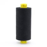 Нитка особо тонкая Gutermann Mara №150 (150/2), 1000 м, 5/713953, цв. 000 черный, 1 катушка