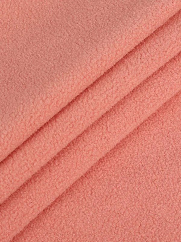 Флис 2-сторонний 240 г/м², 150 см / 10 метров, N-TBY-0240-F154, цв.F154 лососевый