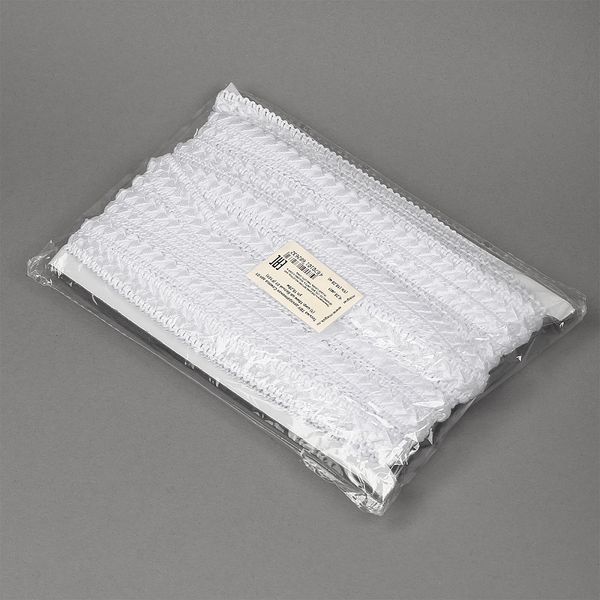 Тесьма декоративная Самоса TBY 01 (1) 18мм цв.белый 01 (F101) уп.9м