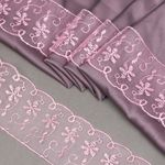 Кружево капроновое 65 мм / 13.7 м, 30011 цв.093(147S) розовый, Kruzhevo