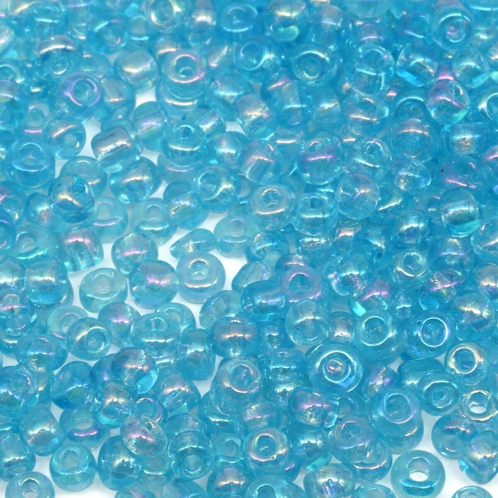 Бисер Astra&Craft 11/0 (2.1 мм), 200 г (10х20 г), цв. 163 голубой