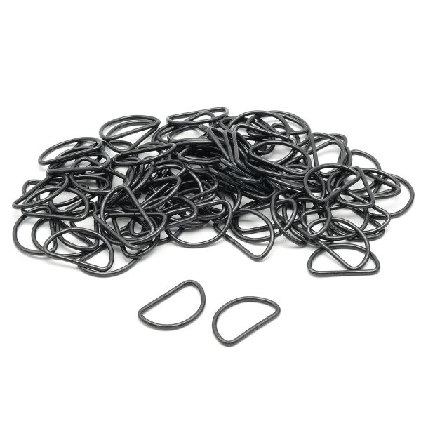 Полукольцо сварное металл внутр. 31 мм (внешн. 36х22 мм, ⌀2.5 мм), 100 шт, оксид, 816B-113