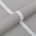 Кружево шитьё 22 мм / 9±0.2 метров, Турция, белый, Gamma GYEM-2200