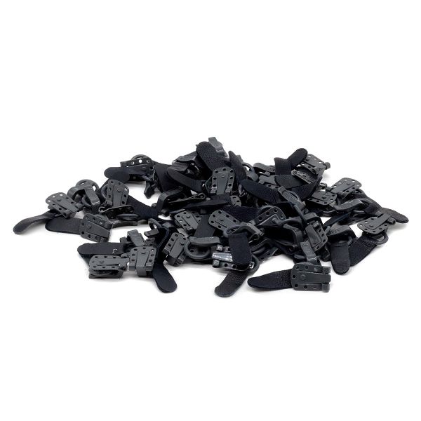 Крючок шубный Amii 50 мм, RAL 7015, 50 шт, т.серый