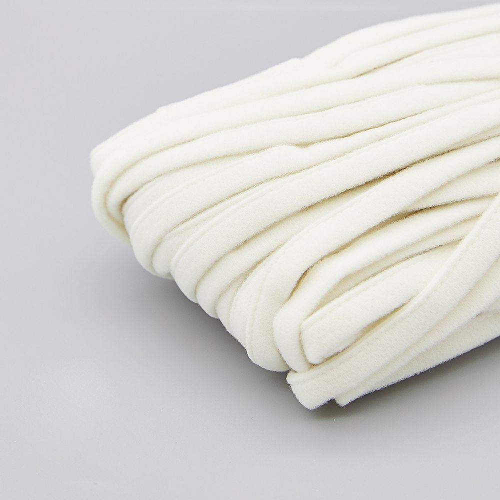 Лента тоннельная (чехол для косточек) 10х8 мм / 20 метров, Arta, 004 приглушенный белый