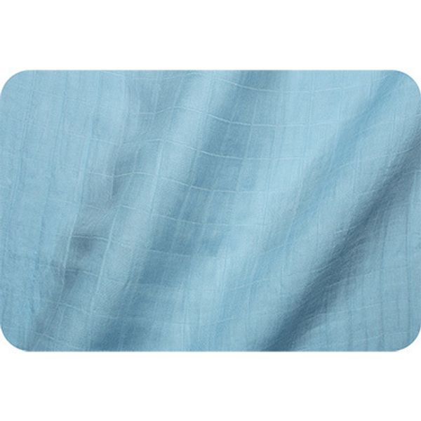 Ткань для пэчворка Peppy Марлевка Solid Bamboo Embrace, отрез 100х125 см, 120 г/м², Baby Blue, Shannon Fabrics