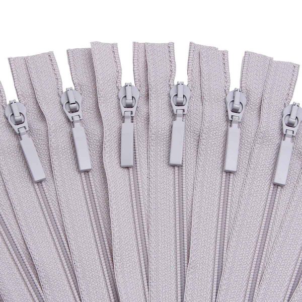 Молния спираль (витая) Arta Т5 (5 мм) 1 зам., н/раз., 18 см, цв. 154 св.серый, уп.10 шт