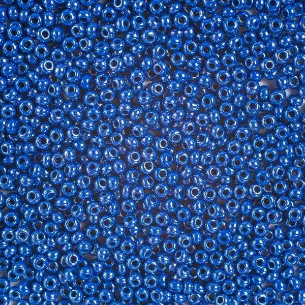 Бисер Preciosa непрозрачный с покрытием 10/0 (38050), круг.отв, 50гр