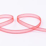 Лента капроновая (органза) _6.0 мм / 45.7 метров, 039 апельсин, Blitz OR-6