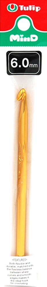 Крючок для вязания Tulip MinD 6мм, TA-0029e