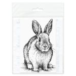 Термоаппликация Gamma Термотрансфер M №05, 1 шт, M-528 Кролик 9х14см