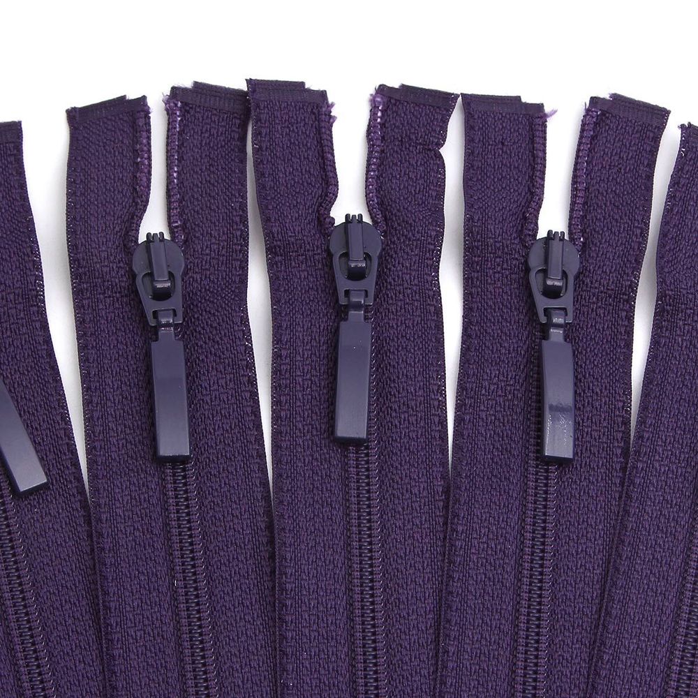 Молния спираль (витая) Arta Т5 (5 мм) 1 зам., разъем., 50 см, цв. 867 фиолетовый, уп.5 шт