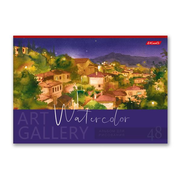 Альбом для рисования 100 г/м², A4 29х20.5 см, на скобе 48 л., 10 шт, 48АЛСК4_000269 Незабываемые мгновения, Светоч