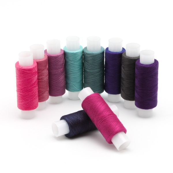 Швейные нитки (набор) 50/2, 10 кат. по 200 метров, ассорти №107, Astra&Craft