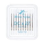 Иглы для промышленных швейных машин Арти 0037-02 (№90-120) оверлок, 10 шт, /РП/, №120