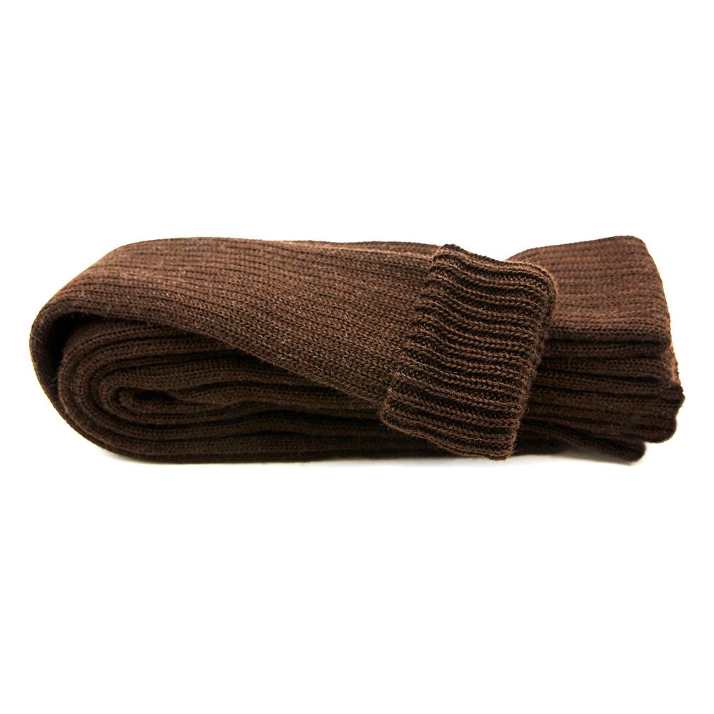 Манжеты трикотажные рукава 7.0 см / 3 метра, плотные, 729 коричневый