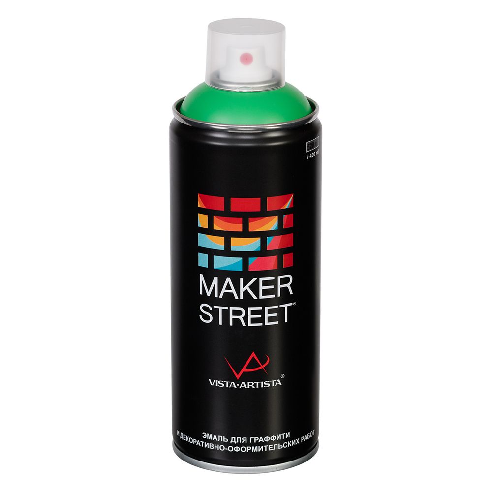Эмаль для граффити 400 мл, 616 Светло-изумрудный, Makerstreet, MS400