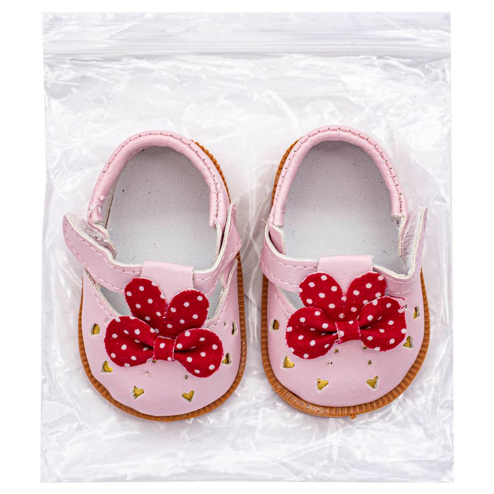 Туфельки 7,5х4,5х3см, пара (светло-розовый), DSS8277