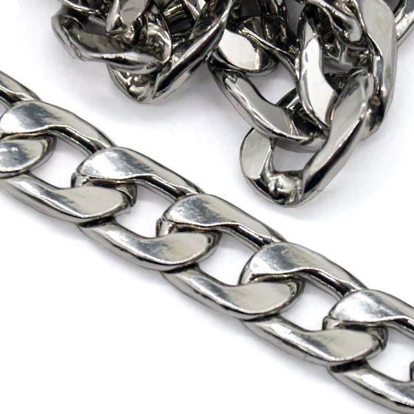 Цепь металл 8х11х5м, 10 м, никель
