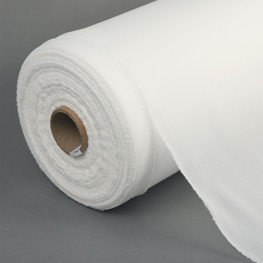 Дублерин эластичный 25 г/м², белый, шир.150см, 100м