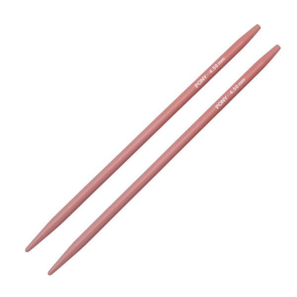 Спицы съемные COLOUR 4,5 мм / 14 см, алюминий, 2 шт Pony, 54510