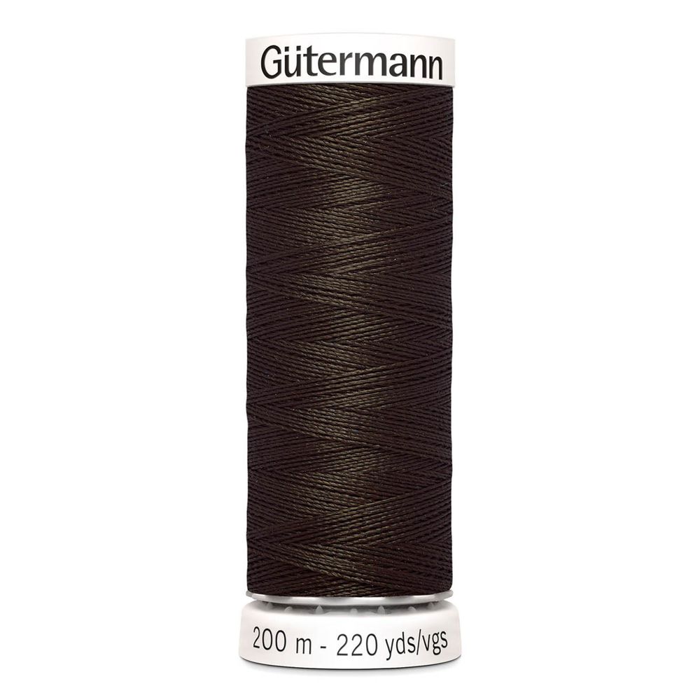 Нитки универсальные Gutermann Sew-all, 200м, 674 коричневый, 1 катушка