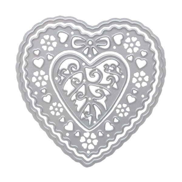 Форма для вырубки, Сердце, 78х78мм, 861-008-015