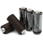 Нитки швейные бытовые Bestex 40/2, 365 м (400 ярд) / 10 кат., 387 горький шоколад