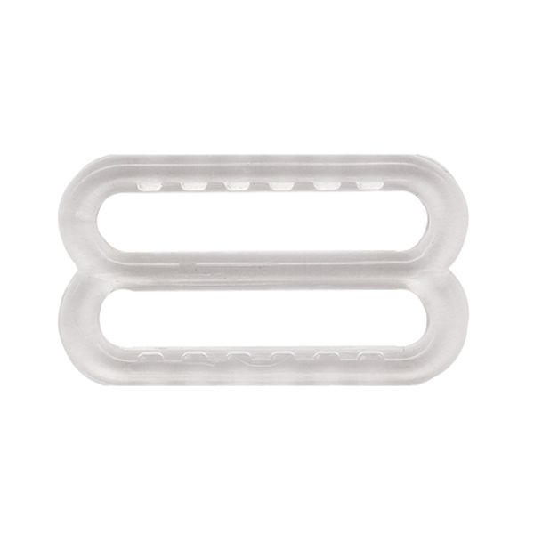 Рамки-регуляторы для бюстгальтера пластик 16.0 мм, прозрачный, 100 шт