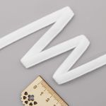 Лента тоннельная (чехол для косточек) 10х8 мм / 20 метров, Arta, 001 белый