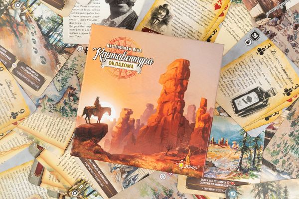 Игра настольная Картавентура Оклахома, Эврикус BG-12080