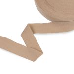 Тесьма (лента) киперная (100% х/б) 30 мм / 50 метров, льняной/linen, Gamma TCT-30