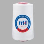 Нитки швейные Euron mH 40/2, 5000 ярд, 1538 молочно-белый, 1 катушка