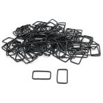 Рамка прямоугольная металл 31х15х2 мм, оксид, 100 шт