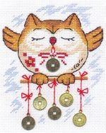 Набор для вышивания нитками Panna, Прибыль в делах, 14х17 см