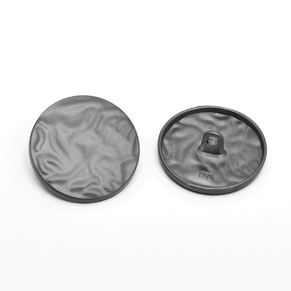 Пуговицы на ножке металл LL2270 цв.т.никель матовый 40L-25мм, 50 шт