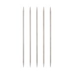 Спицы чулочные металл ⌀4.0 мм, 20 см, 5 шт, никель, Visantia VTS-5