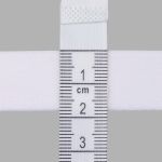 Резинка бельевая (бретелечная) 18.0 мм / 25 метров, белый, S090295