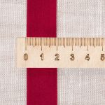 Косая бейка трикотажная 20 мм / 100 метров, C520 темно-красный