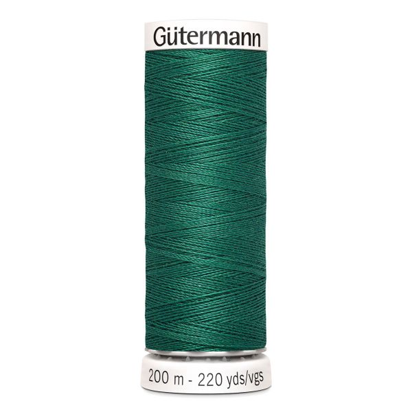 Нитки универсальные Gutermann Sew-all, 200м, 916 галапагосский зеленый, 5 катушек